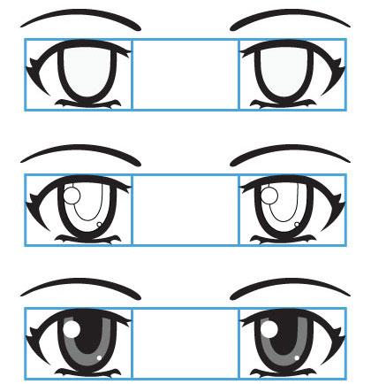 Vẽ mắt Anime