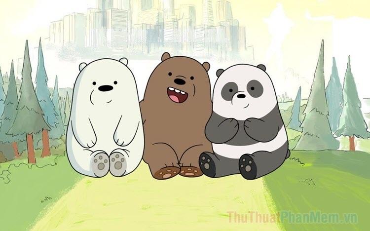 Giới thiệu về ba chú gấu trong We Bare Bears