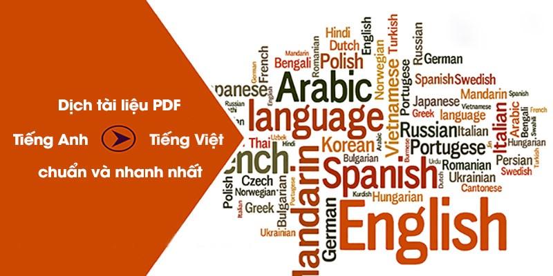 4 cách dịch file PDF từ tiếng Anh sang Tiếng Việt nhanh, chuẩn nhất