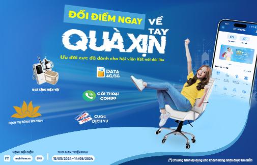 MobiFone - Đổi điểm ngay, về tay quà xịn