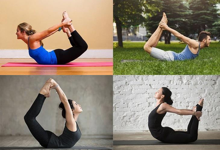 các kiểu chụp ảnh yoga tập thể đẹp