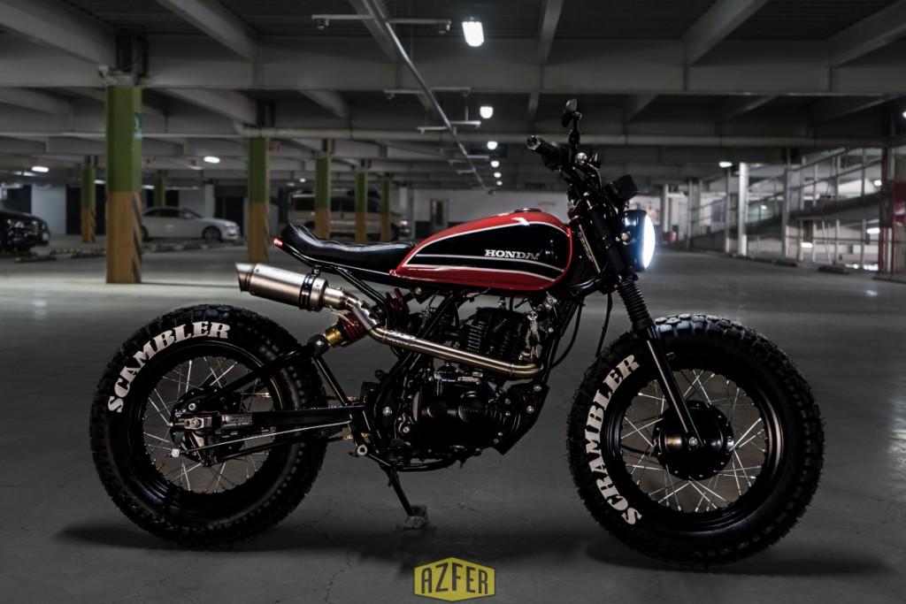 Bombardero: Honda CG150 Cargo by AZFER Customs