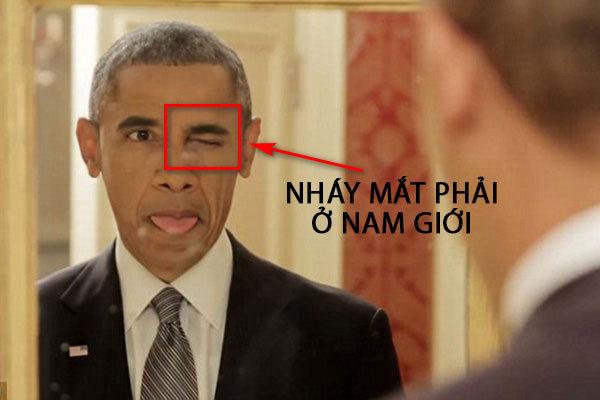 Nháy giật mắt phải liên tục ở Nam, Nữ dự báo điềm xui hay hên?