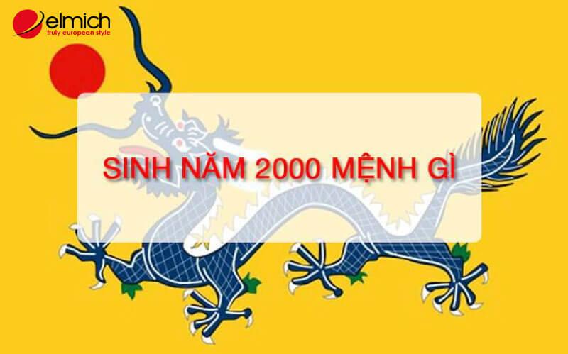 Hình 1: Những người sinh năm 2000 mang mệnh Kim nạp âm Bạch Lạp Kim