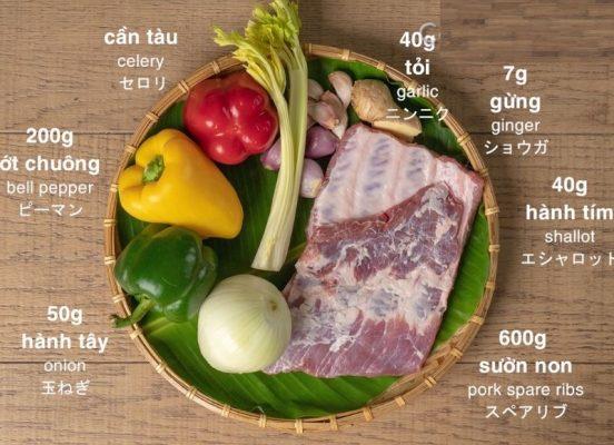 Cách làm sườn xào chua ngọt - Vietmart