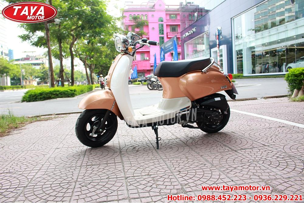 Xe ga 50cc Cre@ (màu kem)