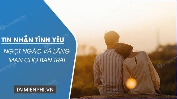 Những tin nhắn tình cảm dành cho chàng