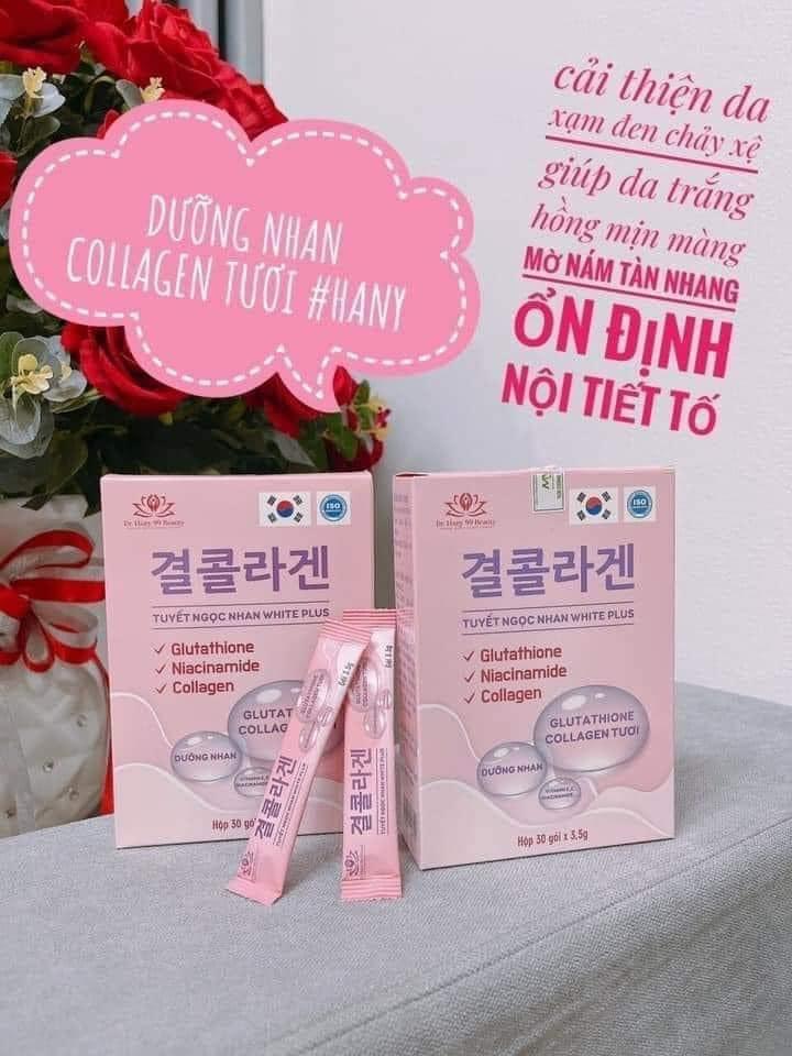 Collagen tuyết ngọc nhan white plus chính hãng