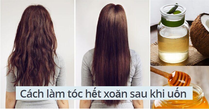 9 Cách làm tóc hết xoăn sau khi uốn