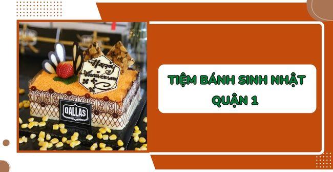 Tiệm bánh kem quận 1