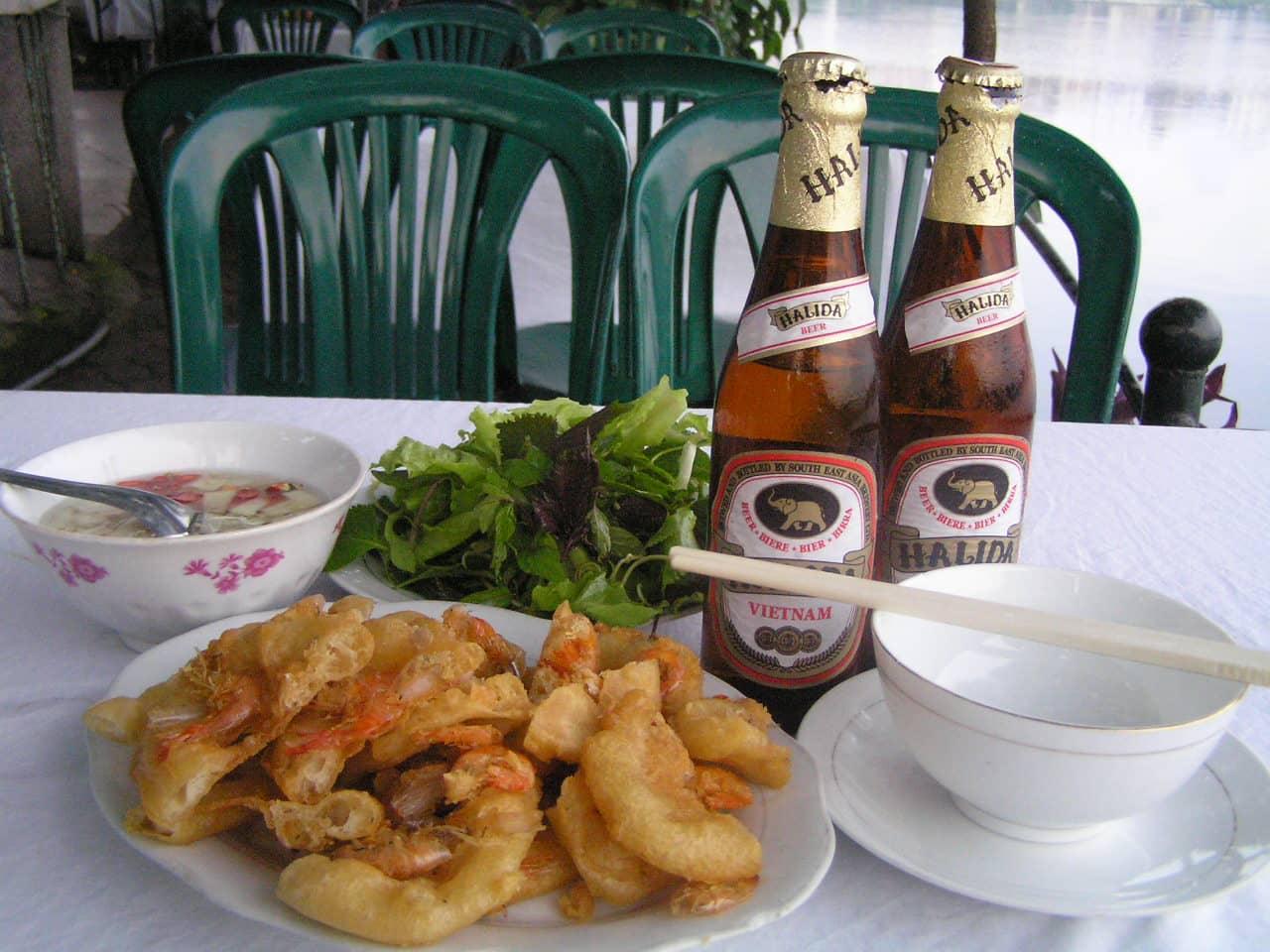 bánh tôm hồ tây