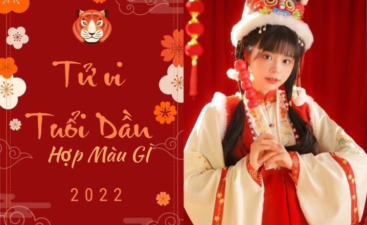 tuổi Dần hợp màu gì năm 2022