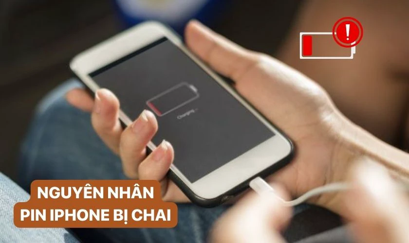 Nguyên nhân khiến pin iPhone bị chai