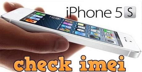 Kiểm tra IMEI iPhone 5, xác nhận IMEI iPhone 5/5s