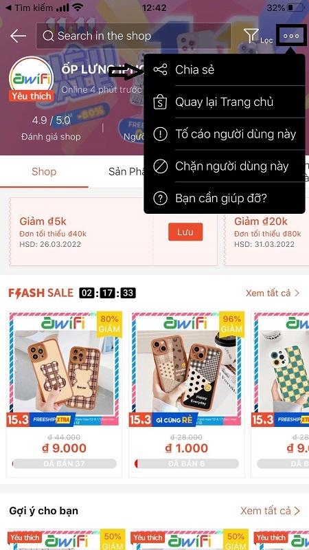 Cách lấy link shopee trên điện thoại và máy tính.