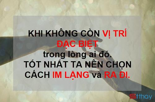 STT vì bạn chưa đủ quan trọng nên họ chẳng quan tâm