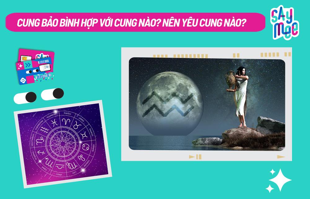 Cung Bảo Bình hợp với cung nào? Nên yêu cung nào?