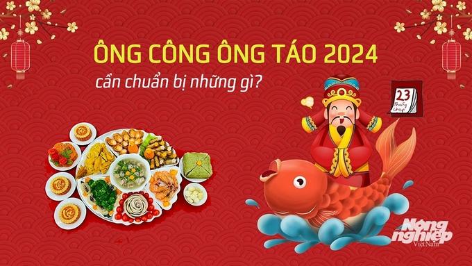 Nên cúng ông Công ông Táo 2024 lúc nào? Mâm cúng gồm những gì?