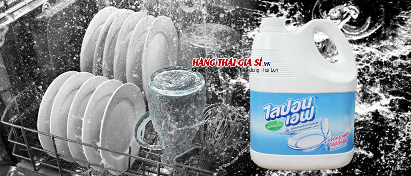 Nước rửa chén không mùi 3600ml Thái Lan