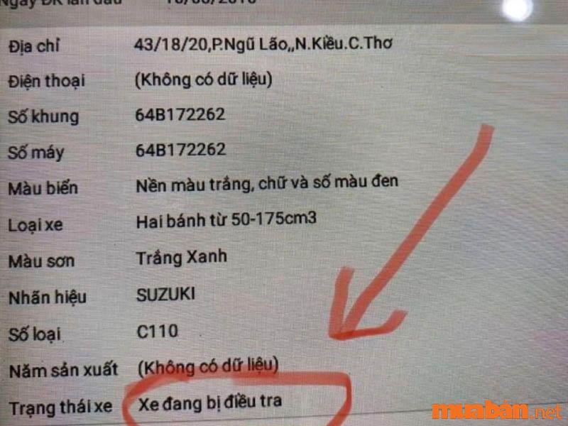 Hướng dẫn cách check gốc xe máy, check cà vẹt xe máy Miễn phí (2024)