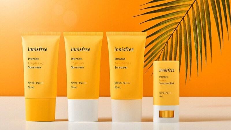 Kem chống năng Innisfree nâng tone da