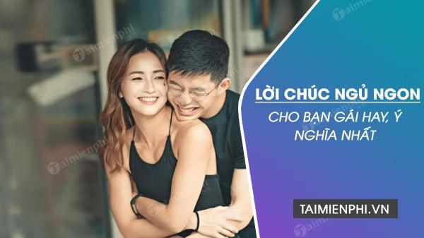 30 lời chúc ngủ ngon dành cho người yêu ngọt ngào nhất