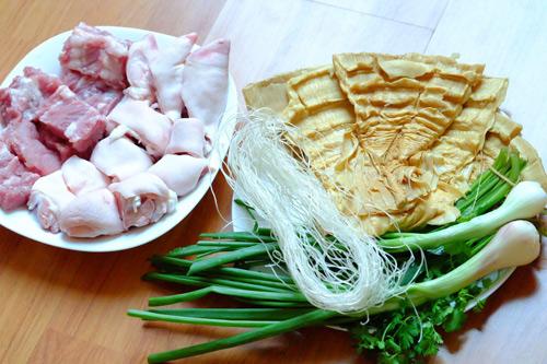 Cách làm Canh miến nấu măng thơm ngon cho mâm cỗ ngày Tết