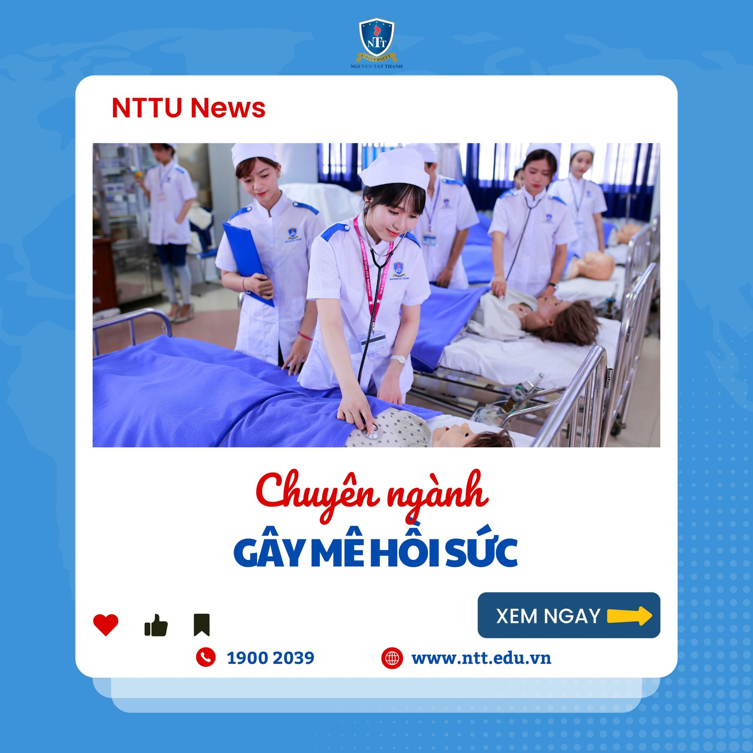 Chuyên ngành Gây mê hồi sức thuộc ngành Điều dưỡng