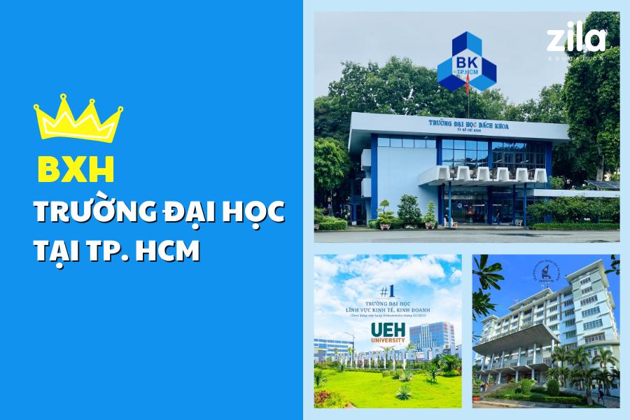 [2025] Bảng xếp hạng các trường đại học TP. HCM