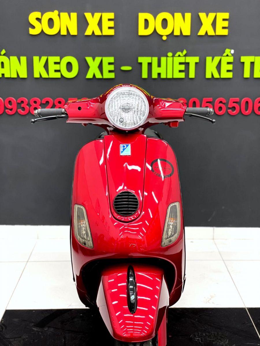 VESPA LX ĐỎ CANDY