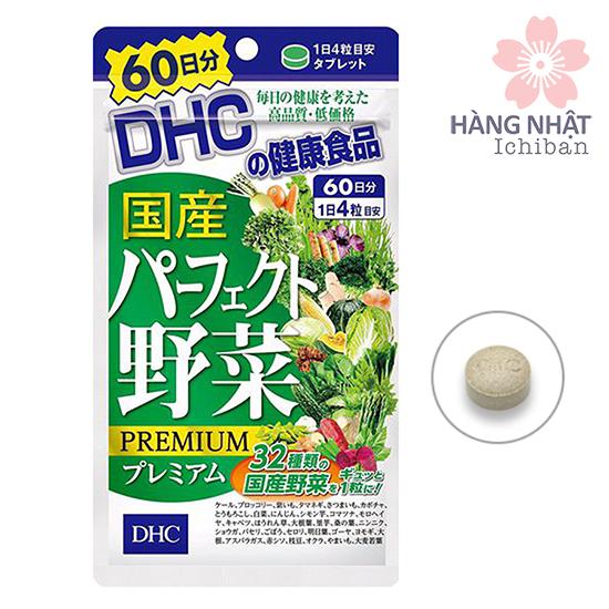 VIÊN UỐNG RAU CỦ QUẢ DHC PREMIUM NHẬT BẢN