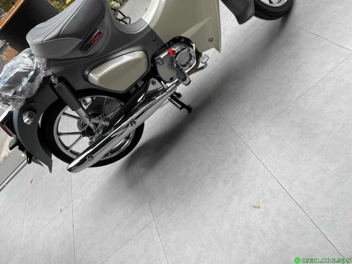 Nhà phân phối Super Cub C125 Thái, màu đen nhám, nhập khẩu Thái Lan