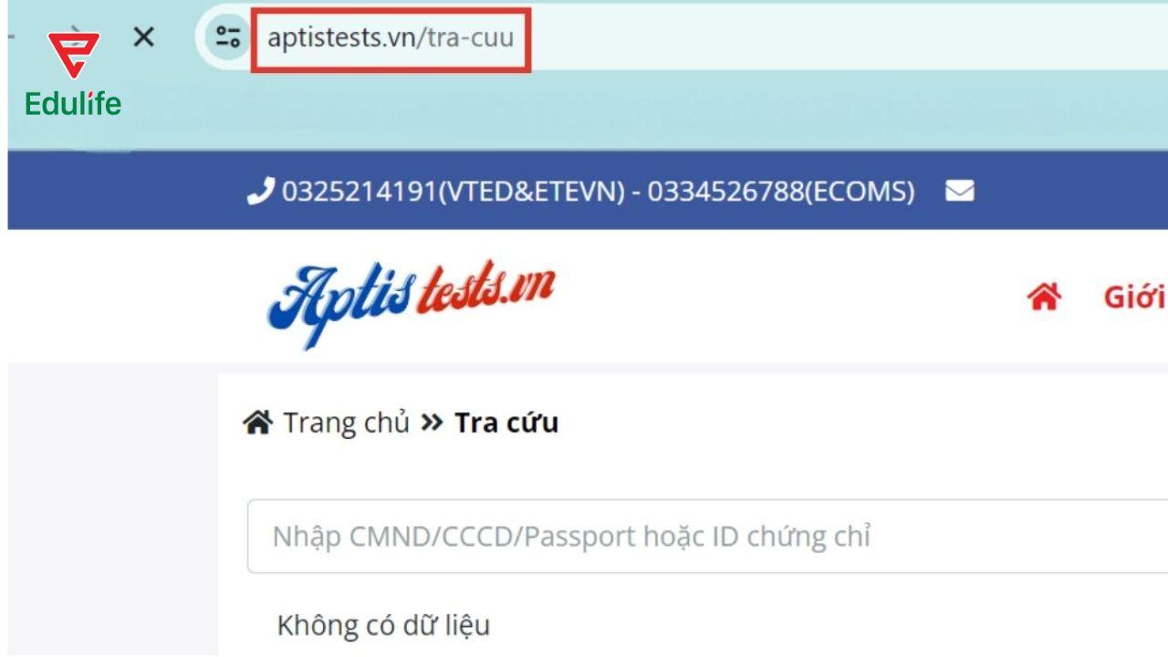 Hướng dẫn tra cứu điểm thi aptis chi tiết