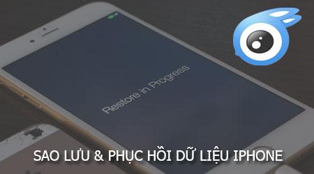 Hướng dẫn sử dụng iTools sao lưu và khôi phục dữ liệu trên iPhone