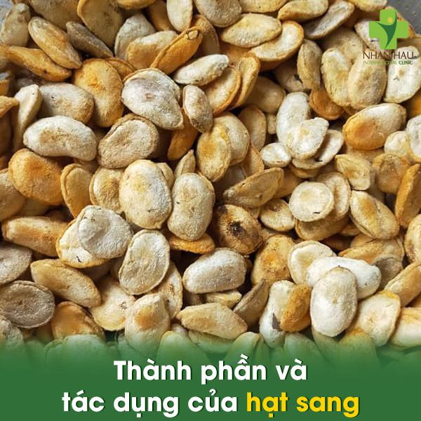 Thành phần và tác dụng của hạt sang