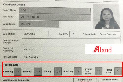 thy phương - học viên điểm cao aland ielts