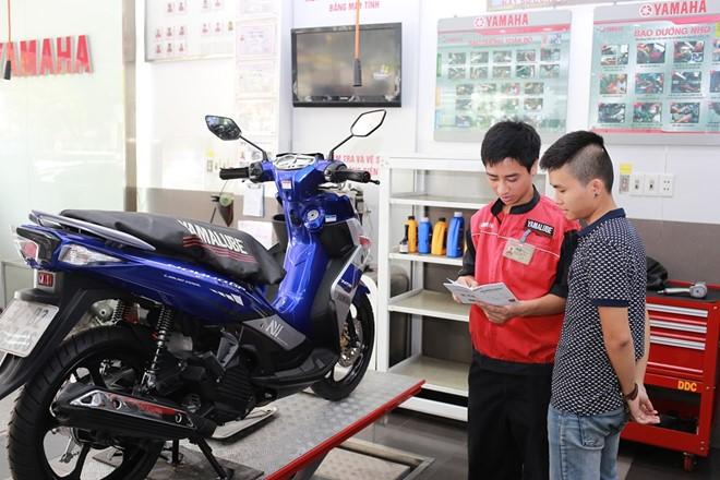 Bảo dưỡng xe máy Yamaha ở đâu tốt?