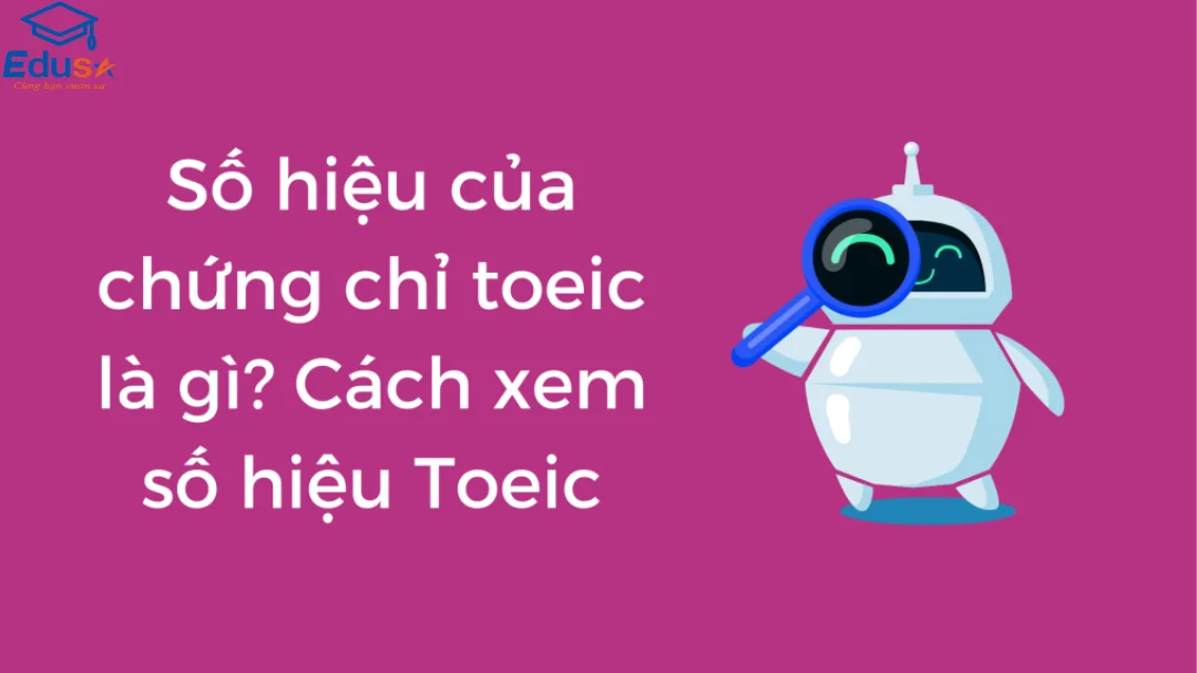 Số hiệu chứng chỉ TOEIC là gì? Cách xem số hiệu Toeic
