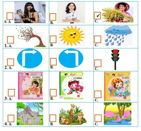 Đề thi học kì 2 môn Tiếng Anh 4