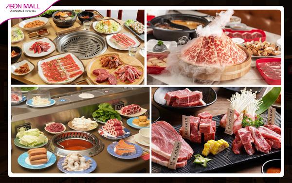 CHECKLIST CÁC NHÀ HÀNG BUFFET Ở AEON MALL BÌNH TÂN KHÔNG THỂ BỎ LỠ