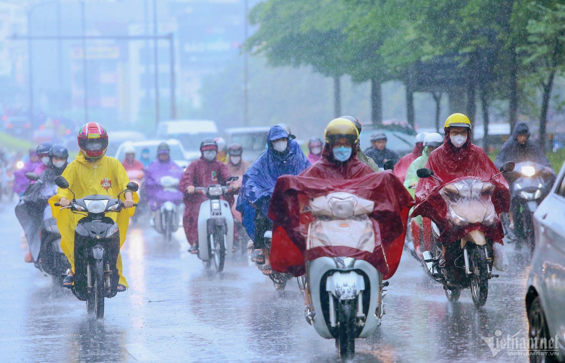 Dự báo thời tiết 24/4/2025: Không khí lạnh, mưa to cục bộ ở miền Bắc